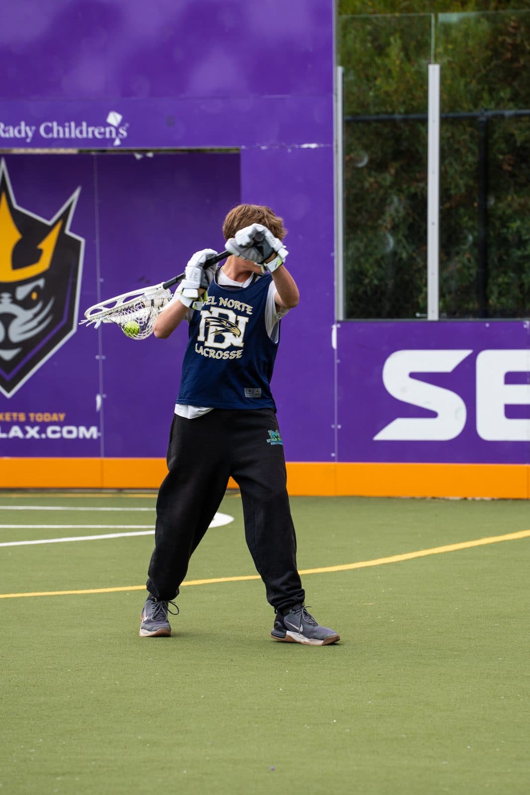 Crease Coach lacrosse goalie training